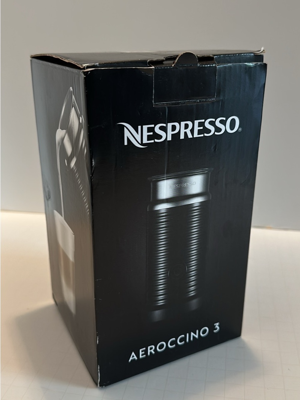 Nespresso Aeroccino 3 Milk Frother New in Box — Black